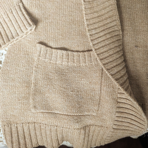 Bluenotes Tan Women's Cardigan Sweater - Picture 6 of 9